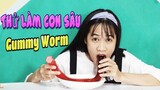 Thử làm con sâu Gummy Worm khổng lồ và cái kết ...- gummy worms how it's made