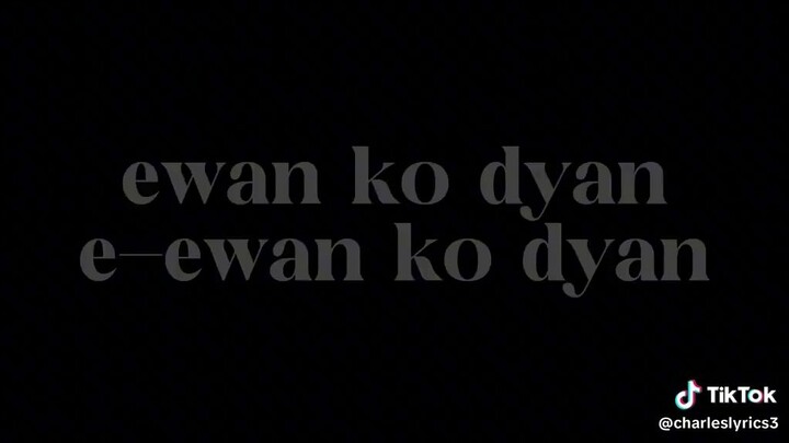 akala mo mhal kaniya