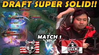 WAKTUNYA GEEKFAM UNTUK BANGKIT DAN MEMBUKTIKAN!! LETS GO!! - GEEK VS TOB MATCH 1