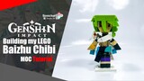LEGO Genshin Impact Baizhu Chibi MOC Tutorial | Somchai Ud