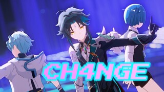 [Genshin Impact MMD] CH4NGE [魈 / Chongyun / Xingqiu]