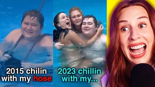 stop, drop and LOL #funnytiktoks  REACTION