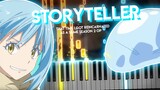 Storyteller - That Time I Got Reincarnated as a Slime Season 2 OP | TRUE (piano)