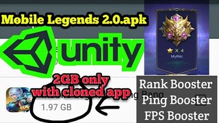 UNITY Client 2.0 + FPS Booster & Ping Booster