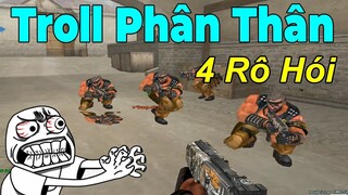 MANG 4 NHÂN VẬT RÔ VÀO TROLL PHÂN THÂN HÀI HƯỚC : ANH ĐÃ GIÀ CF