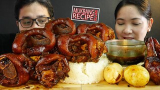 PORK PATA ADOBO RECIPE WITH MUKBANG @BIOCO food trip