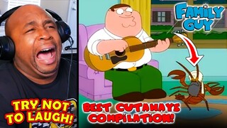 Family Guy Try Not To Laugh Challenge BEST CUTAWAY COMPILATION #1