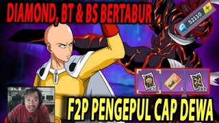 🔥🔥REVIEW RAJANYA MENABUNG VERSI F2P [DIAMOND 50RIBU & TICKET SEGUDANG] - ONE PUNCH MAN:The Strongest