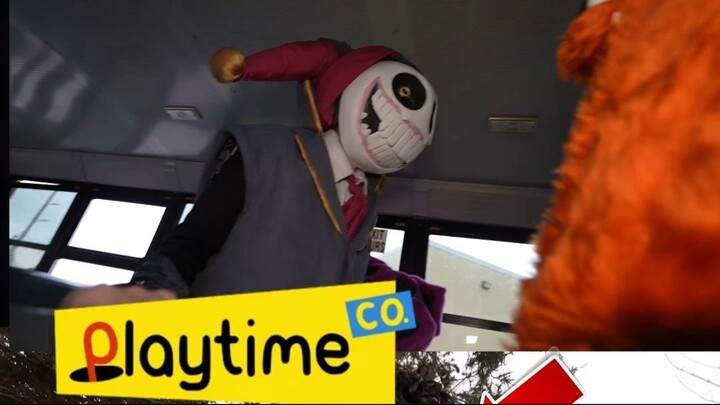 NEKAT Youtuber Ini Menyelinap ke Dalam Bus Misterius Menuju Pabrik Playtime Co part 3
