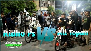 Big Match Ninja 155 STD || Ridho Ps ft CBM Vs Ali topan Ft Bawang Wulung || BANJIRI PENONTON ||