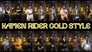 Gold！金色骑士盛宴！有你喜欢的金色假面骑士吗？未完待续…