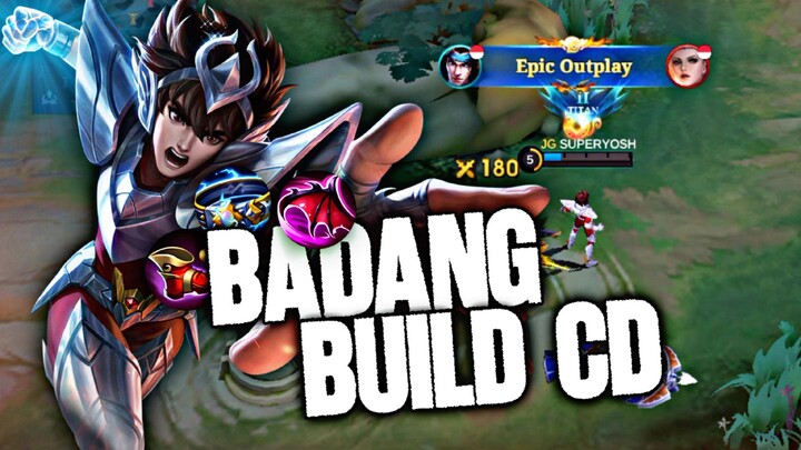 BADANG EXP BUILD CD!! AUTO BIKIN MUSUL KESEL!! - Mobile Legends