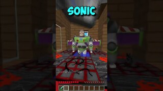 NOOB vs SONIC vs BUZZ LIGHTYEAR vs LIGHTNING MCQUEEN vs SKIBIDI TOILET  Minecraft Parkour #shorts