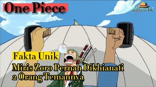 Zoro Pernah Di Hianati 2 Temanya, Ini Momennya 🥹