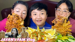 BUTTERFLY SQUID & PAELLA VALENCIANA | with @JAYAN's FAM Vlog