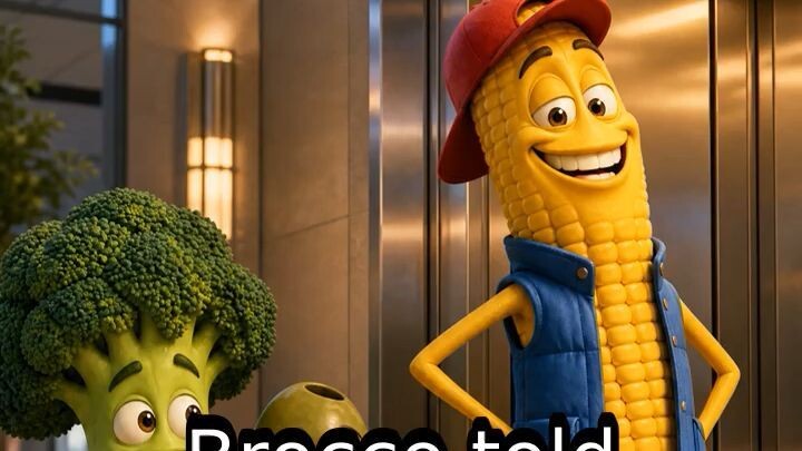 The Broccoli Who Pretended to Be Fearless!