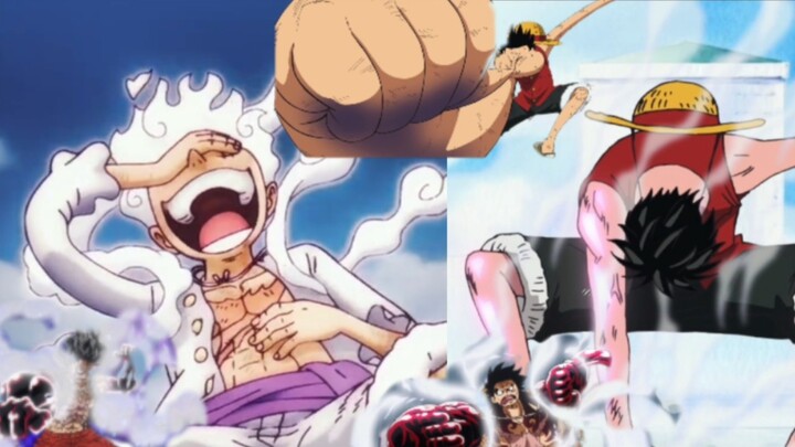 Cùng xem lại toàn bộ chiêu thức của Luffy nhé! Một bước nhảy vọt từ số thứ hai đến số thứ năm!