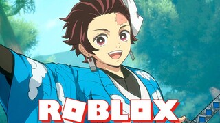 Joguei Kimetsu no Yaiba, ou *DEMON SLAYER* no Roblox, Mas Tem Um Problema...