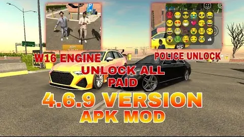 5100 Collections Car Parking Multiplayer Mod Apk V4.5.5  Latest Free