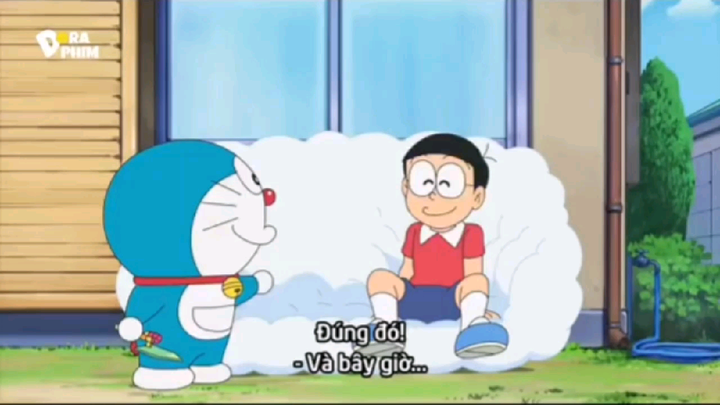 Doraemon Vietsub - Xem Thể Thao Trên Ghế Sofa Bằng Mây - Phần 2
