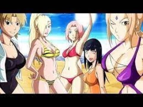 Swimsuit Naruto Girls Fight - Playing Naruto Storm 3