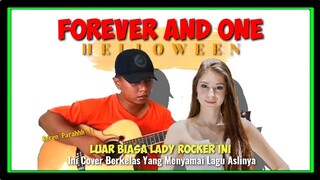 GILA SUARA VOCALNYA BUKAN MAIN‼️Alip Ba Ta Feat Mar Deschamps | FOREVER AND ONE (Helloween)