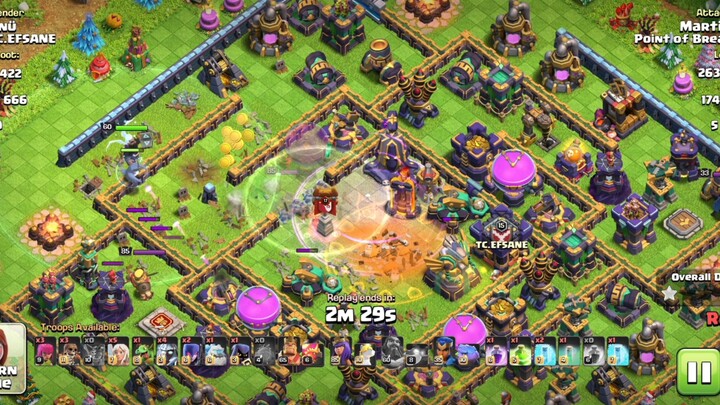 Clash of clans: blizzard electro titan attack