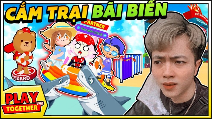 Mr Vịt Ngày CẮM TRẠI cùng NGƯỜI LẠ TRÊN BÃI BIỂN trong Play Together !!