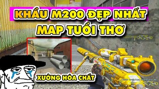 ☆Khẩu M200 đẹp nhất và MAP Huyền Thoại 1 thời - Xưởng Hóa Chất - M200 Noble GOLD  - Tú Lê