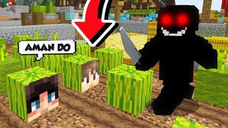 NYAMAR JADI BLOK YANG BIKIN ODO BINGUNG DI PETAK UMPET MINECRAFT!!!