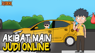 Akibat Main Judi Online l ANIMASI KARTUN