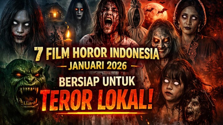 [TOP HORROR MOVIE] Awal 2026 Penuh Teror! Deretan Film Horor Indonesia Januari Ini! WAJIB DITONTON!