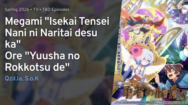 EP 1 - Megami: Isekai Tensei Nani ni Naritai desu ka? Ore: Yuusha no Rokkotsu de