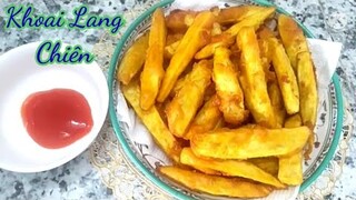 "Khoai Lang Chiên" món ăn vặt dễ làm