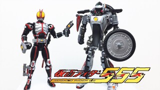 สิ่งที่ต่อรองราคา! Kamen Rider Faiz Doll Mobile Pegasus rhf Set Roc รีวิวพร้อมล้อแม็ก