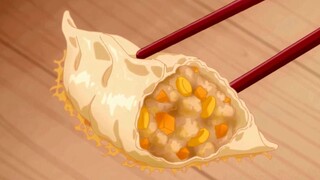 【国漫美食】煎饺+餐蛋面