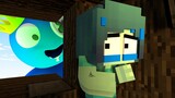 Monster School: The Blue from the Window - Rainbow Friends Story | Minecraft Animation