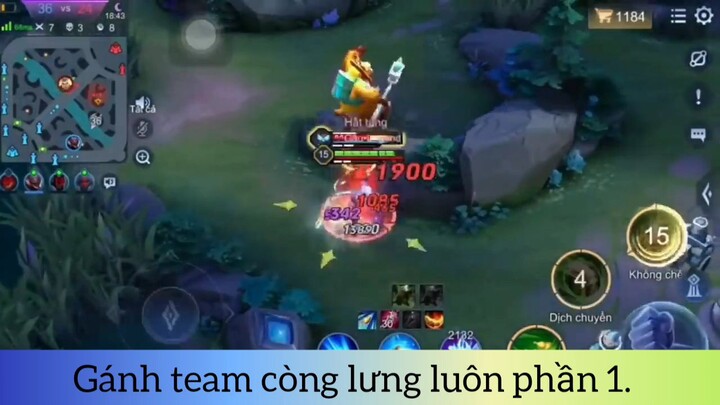 gánh team còng lưng luôn p1