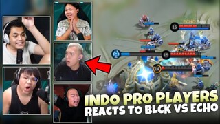 INDO PRO PLAYERS REACTION to ECHO vs BLACKLIST M4 GRAND FINALS… 🏆
