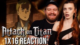 Decision TIme?!? | Attack On Titan Ep 1x16 Reaction & Review | Wit Studio on Crunchyroll