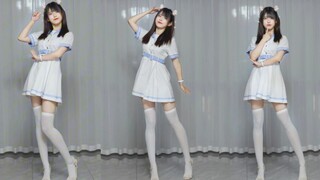 啊！穿高跟鞋果然显腿长！[嘉然2.0_干饭神]这个算穿搭视频吧！