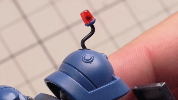 Detail kecil membuat HG Zaku langsung tampak indah!