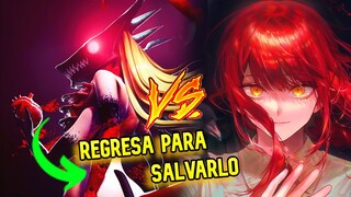 PAWER vs MAKIMA ( demonio del control ) | Chainsaw Man