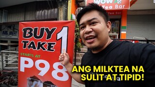 Ito yung milktea na sulit at mapapa-wow ka | San Feranando Pampanga