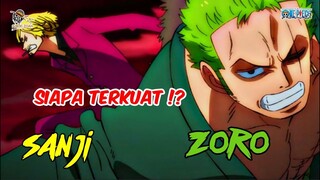 ZORO ATAU SANJI !? SIAPA TERKUAT ?? - One Piece 1001+