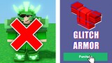 How I Got GLITCHED ARMOR In Roblox Bedwars...