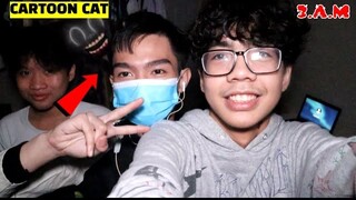 Chụp Hình Săn Cartoon Cat Lúc 3 Giờ Sáng_Phúc Ghost TV [THỬ THÁCH 3 GIỜ SÁNG]