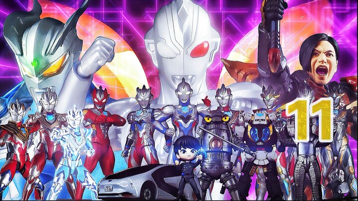 【Animasi stop-motion】Pertempuran galaksi paling mewah? ! Final "Shin Ultraman Zeta" [Pertarungan Ult