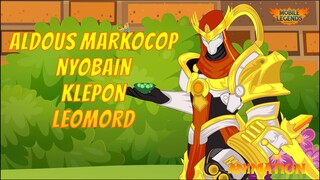 MOBILE LEGENDS ANIMATION | ALDOUS @MARKOCOP NYOBAIN KLEPON LEOMORD