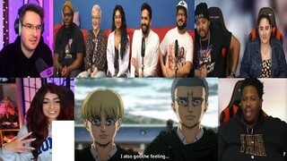 ATTACK ON TITAN EPISODE 4X26 REACTION MASHUP!!